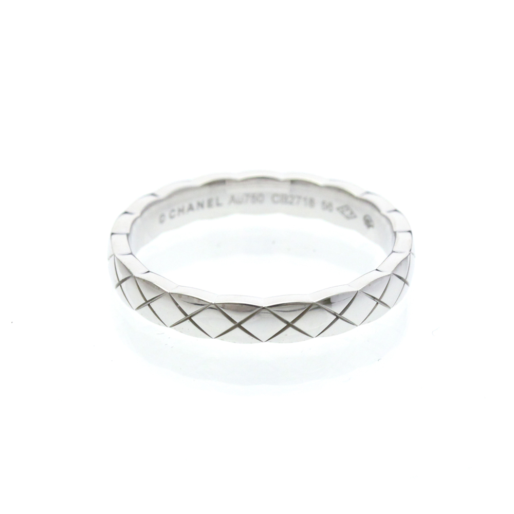 CHANEL 18k Silver Ring